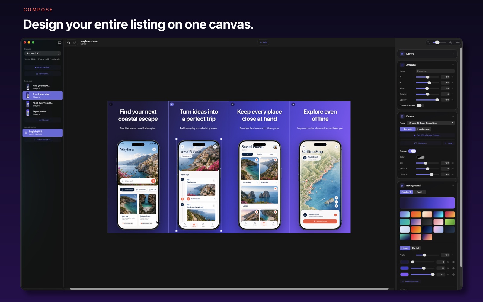 Skicy screenshot 1